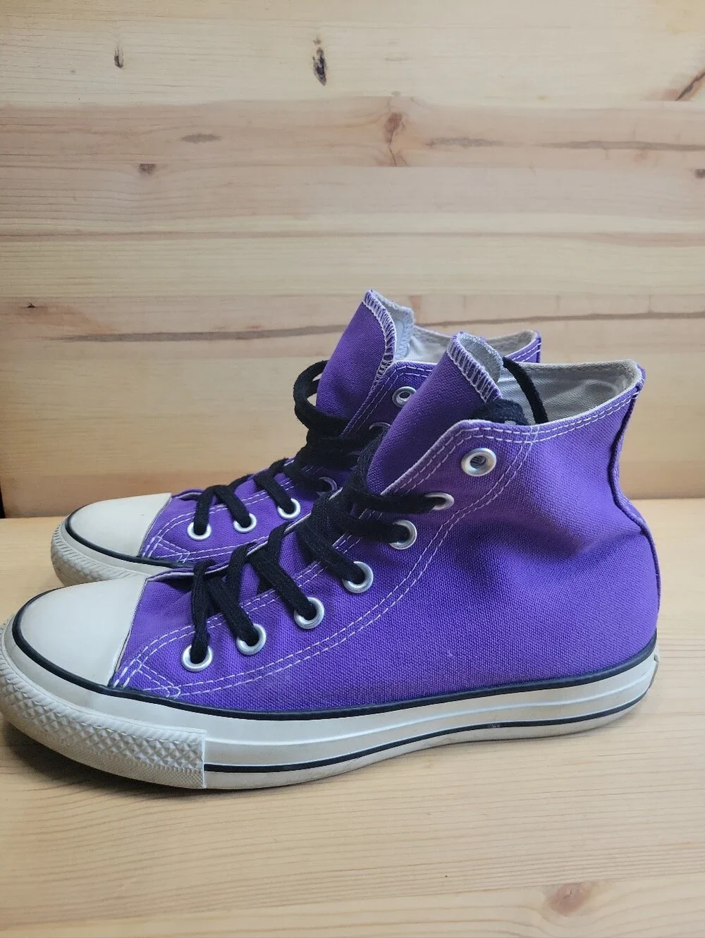 Converse Chuck Taylor All Star Purple White Mens 6 Womens  7
